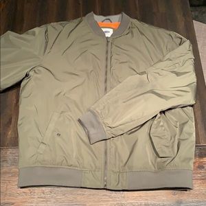 Old navy olive green bomber